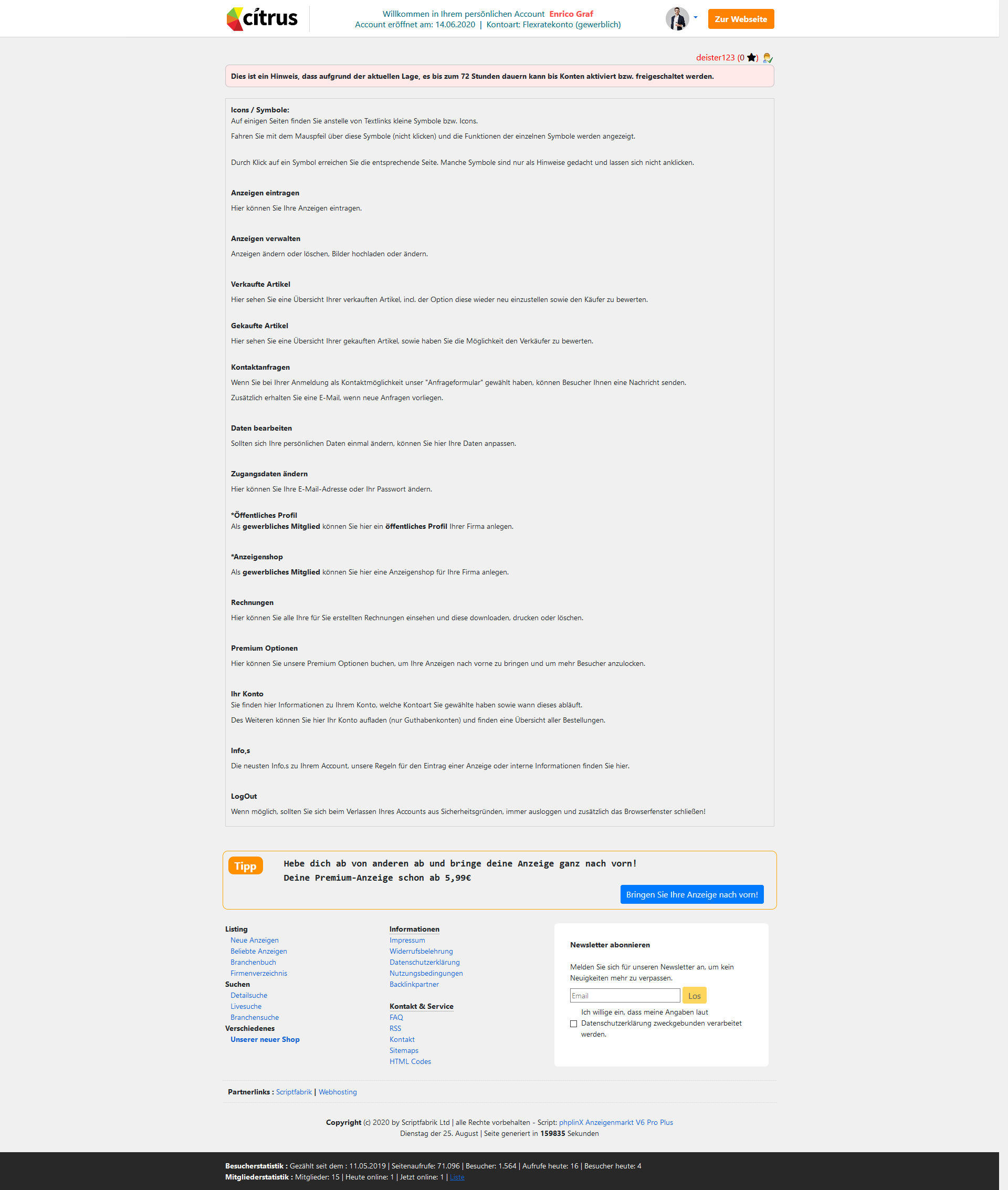 Reseller License / Developer License for Advertising Market Pro V6.2.1